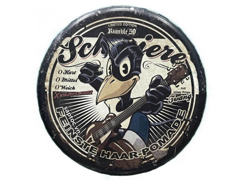 Schmiere Pomade Rock Hard Low End Lou (tặng lược + dầu gội Aurane 40ml)