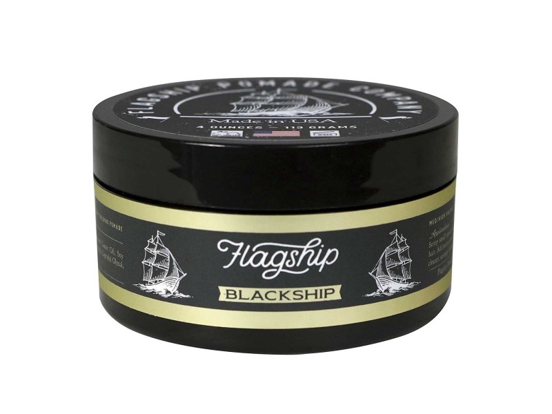 Flagship Blackship Heavy Hold Pomade (tặng lược + dầu gội Aurane 40ml)