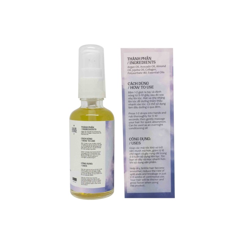 Dầu dưỡng tóc Cloud Treament (tặng lược + dầu gội Aurane 40ml) 